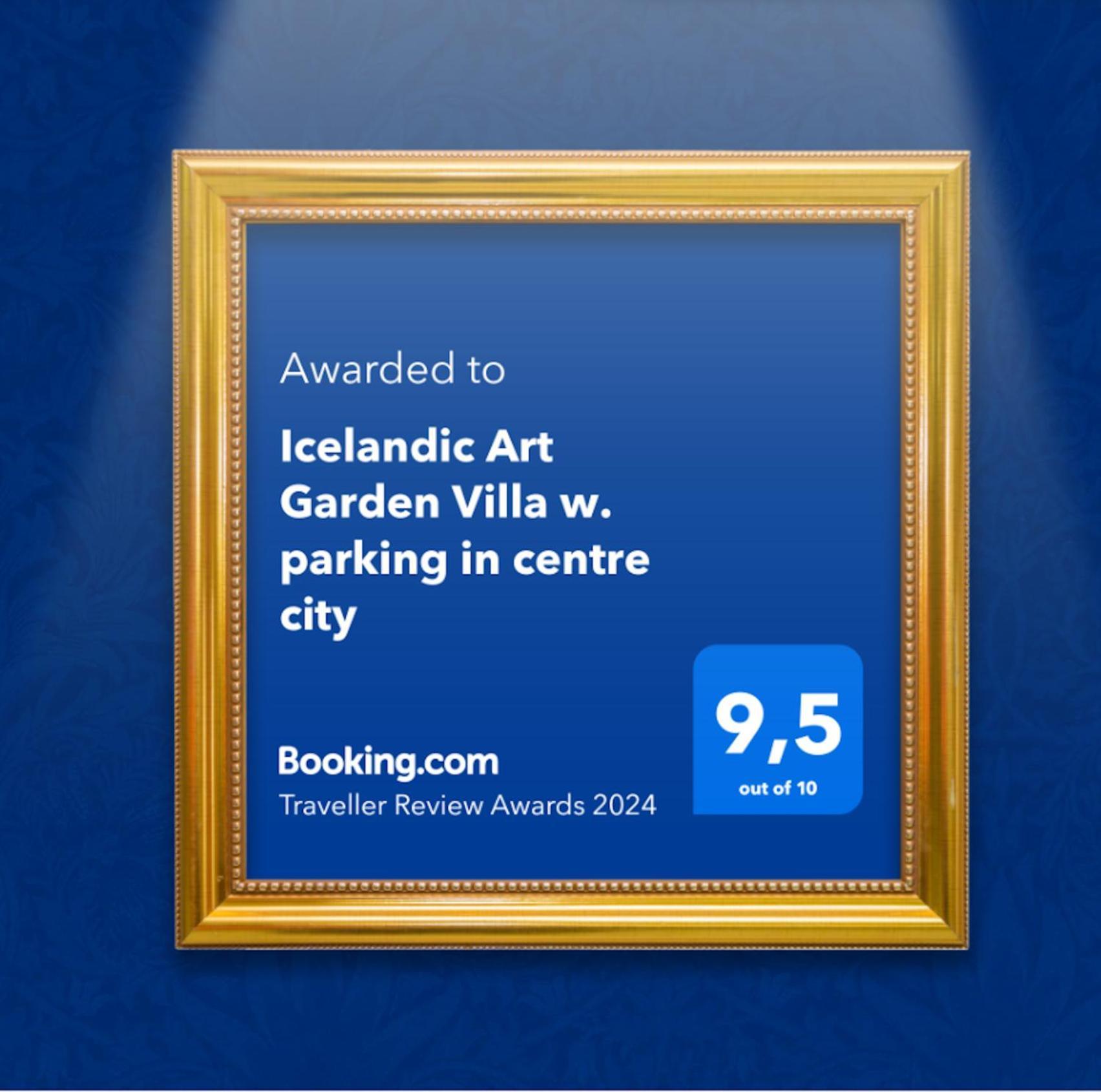 Icelandic Art Garden Villa W. Parking In Centre City Reykjavik Luaran gambar